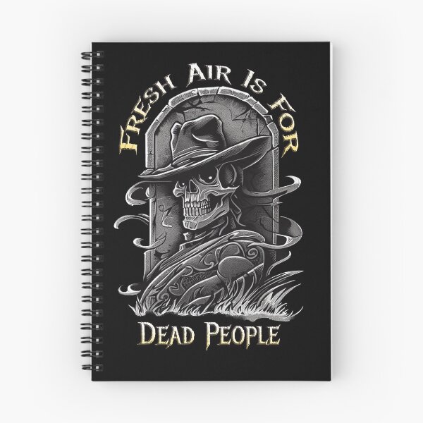 Item preview, Fresh Air Is For Dead People designed and sold by Toshini Design.