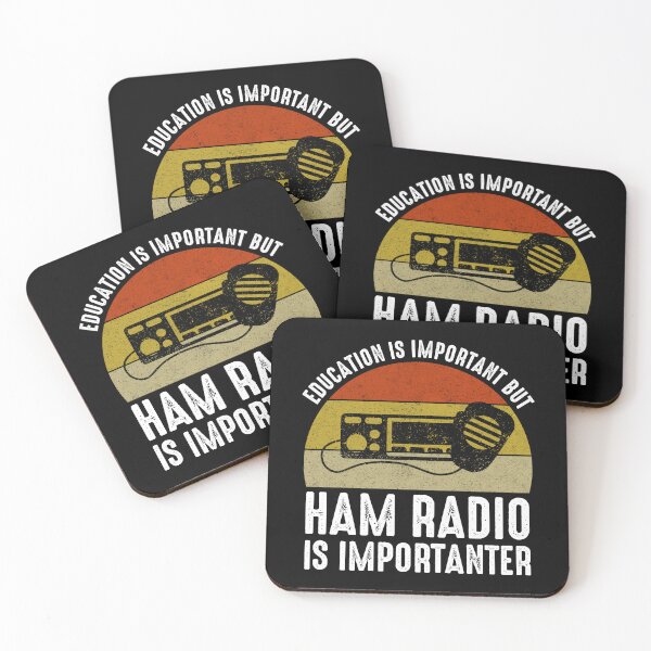 Item preview, Education Is Important But Ham Radio Is Importanter designed and sold by Cat Lady Designs.