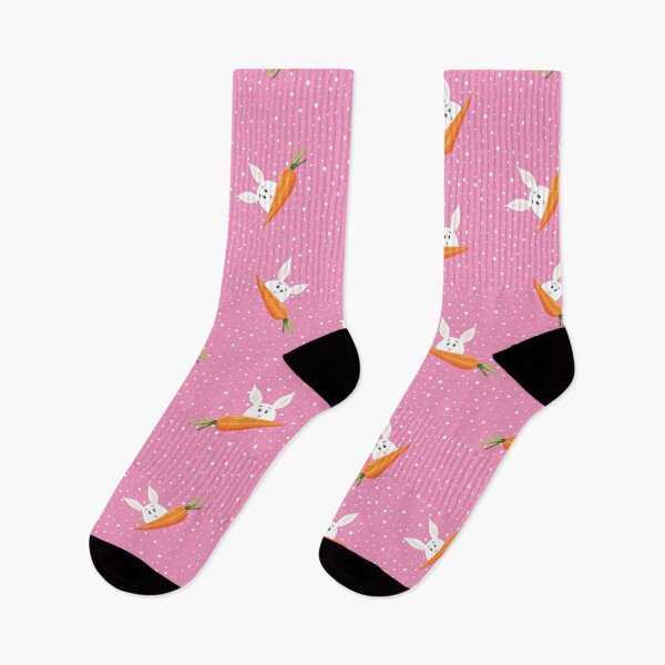 Item preview, Cute Rubbit Pink Pattern designed and sold by DekaTasarim.