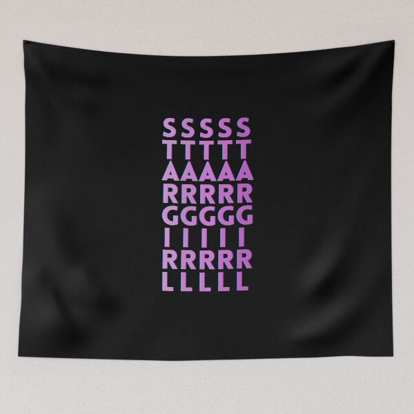 Item preview, stargirl graphic handwritten designed and sold by renmei-studios.