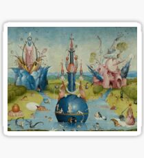Hieronymus Bosch - Garden of Earthly Delights - Detail #3a Sticker