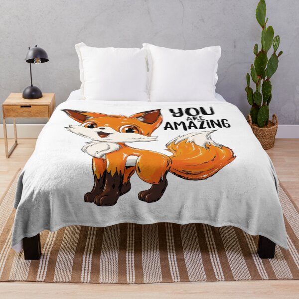 Item preview, You are amazing fox designed and sold by Krystalkayart.