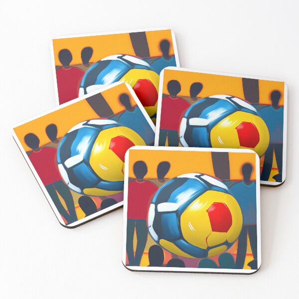 Item preview, Abstract Soccer Ball in Joyous Crowd 	 designed and sold by imaadhfajtaf.