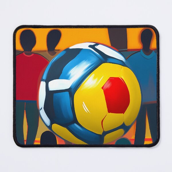 Item preview, Abstract Soccer Ball in Joyous Crowd designed and sold by imaadhfajtaf.
