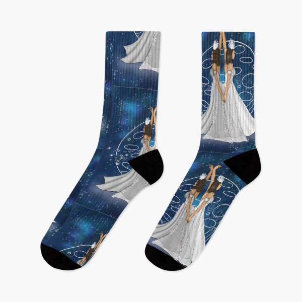 Item preview, Zodiac Gemini Goddess With Ruling Planet Mercury Fashion Illustration designed and sold by SMillustrations.
