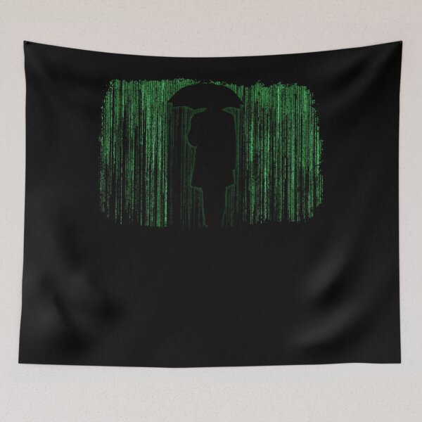 Item preview, The Matrix Inspired Raining Code Design Essential designed and sold by SISFashionArt.
