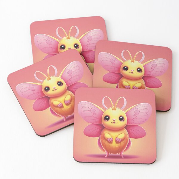 Item preview, Rosy Maple Moth designed and sold by CallaCoralia.
