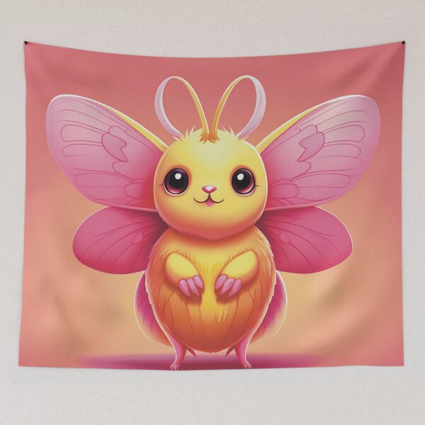 Item preview, Rosy Maple Moth designed and sold by CallaCoralia.