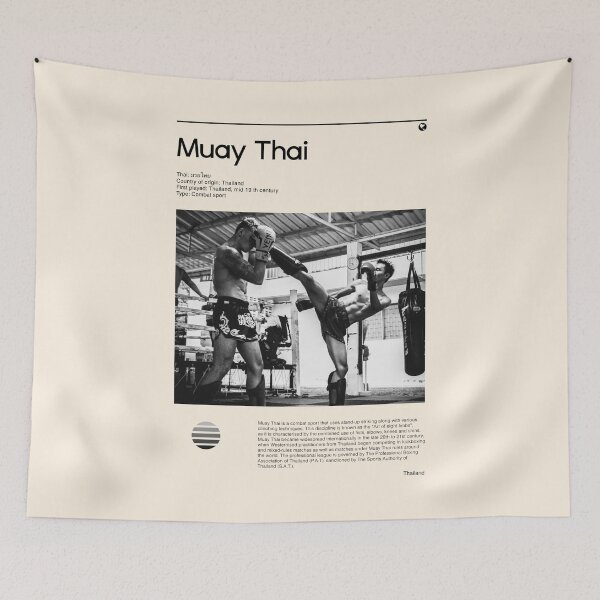 Item preview, Muay Thai (The national sport of Thailand) designed and sold by RabbitK.