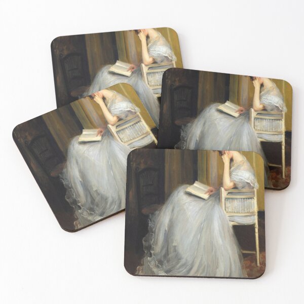Item preview, Antique Portrait Woman Reading designed and sold by Rebeccahillse.