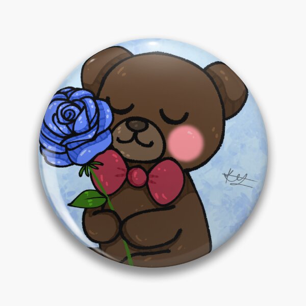 Item preview, Teddy Bear pin designed and sold by LoveMug.
