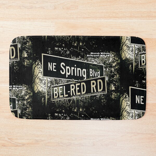 Item preview, Bel-Red Boulevard & NE Spring Boulevard, Bellevue, Washington by Mistah Wilson designed and sold by The Street Sign Store.