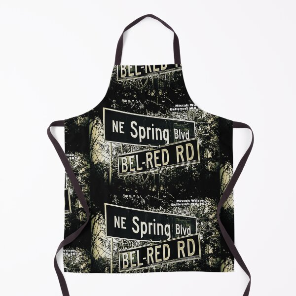 Item preview, Bel-Red Boulevard & NE Spring Boulevard, Bellevue, Washington by Mistah Wilson designed and sold by The Street Sign Store.