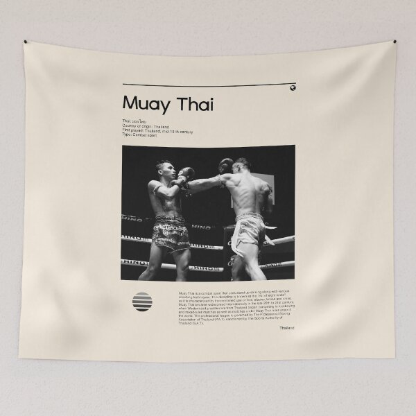 Item preview, Muay Thai (The national sport of Thailand) designed and sold by RabbitK.