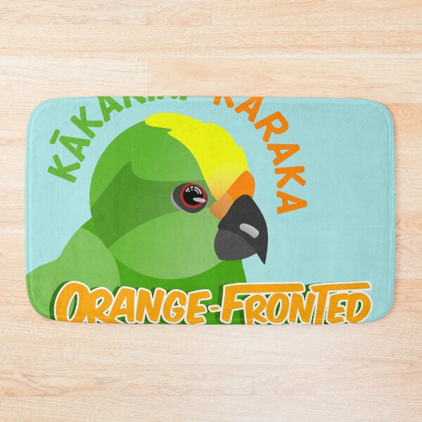 Item preview, Kakariki Karaka Orange fronted parakeet designed and sold by piedaydesigns.