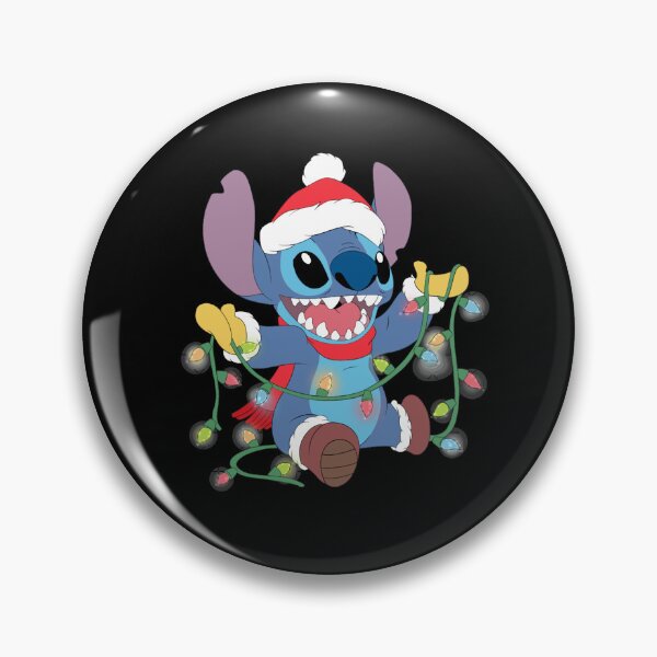 Item preview, Stitch with Christmas light designed and sold by cayythenho.