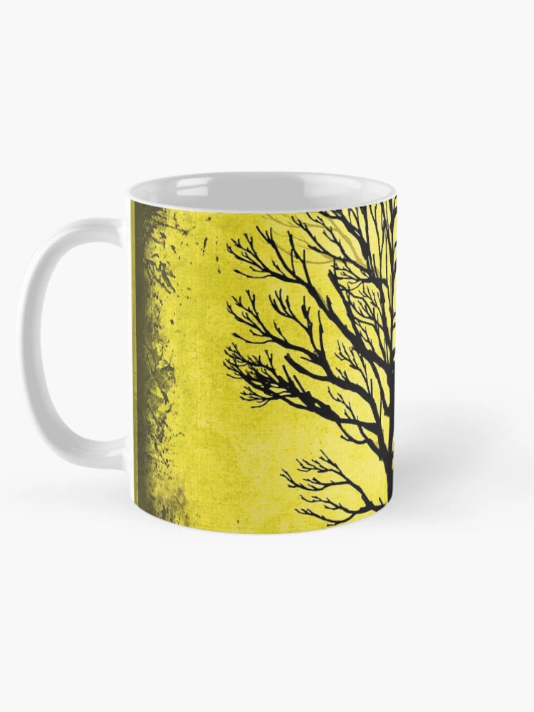 Thumbnail 5 of 6, Coffee Mug, "Tree In Moonlight" designed and sold by Elizabeth Austin-Craig.