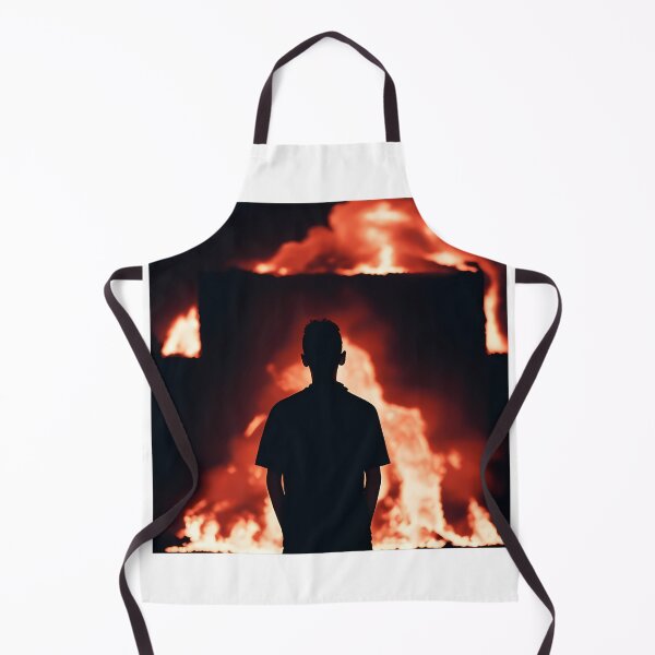 Item preview, Angry Expression in Burning Building designed and sold by amshadsunmanj.