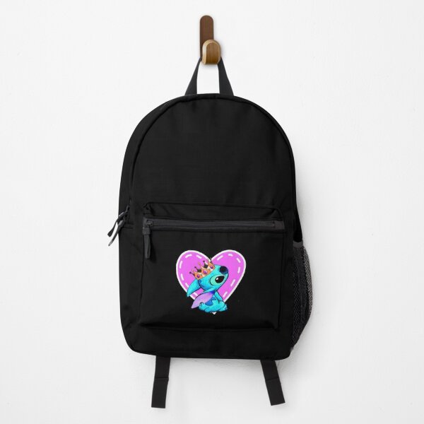  Stitch And Angel Kissing Mochila Stitch Cartoon Backpack, S-68,  Mochilas Daypack : Ropa, Zapatos y Joyería