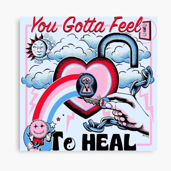 Item preview, You Gotta Feel To Heal designed and sold by Maddie OMalley.