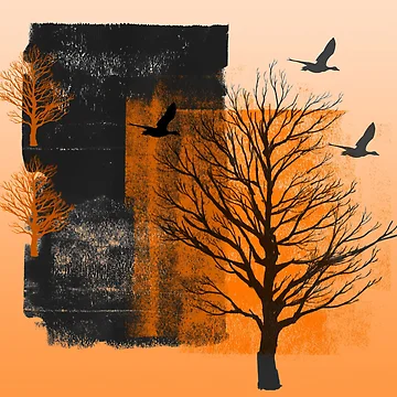 Artwork thumbnail, "Three Birds" by Elizabeth Austin-Craig