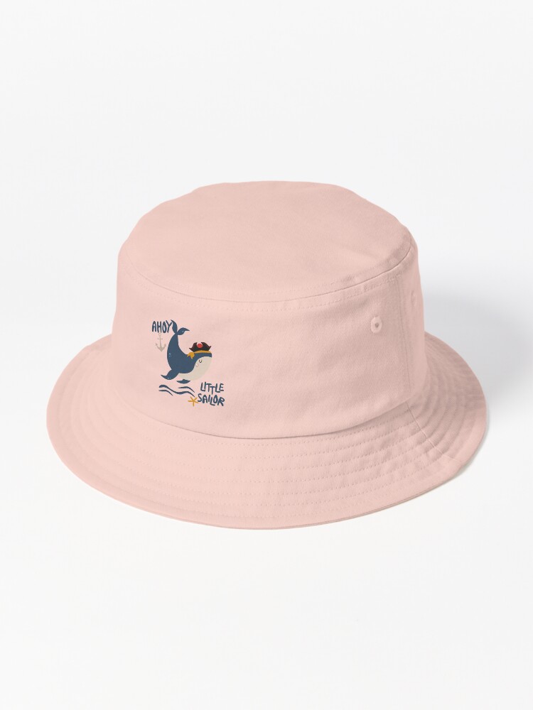 Vintage Sailor Anchor Bucket Hat Cap