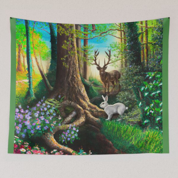 Item preview, The Enchanted Forest designed and sold by soulfulprintss8.