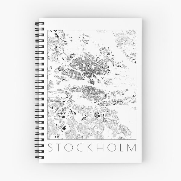 Artikelvorschau, Stockholm Karte entworfen und verkauft von margindot.