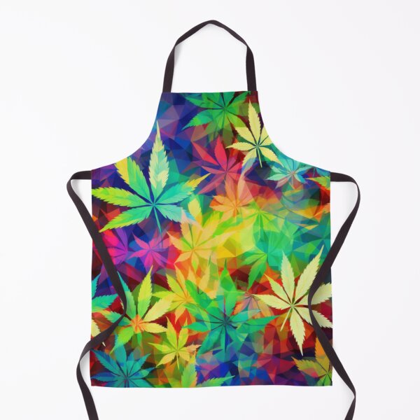 Item preview, Rainbow Hemp Leaf Pattern - Colorful and Ethical Artwork designed and sold by Dubage603.