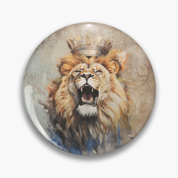 Item preview, Yeshua Yahusha Lion of Judah - Rustic Christian Hebrew T-shirt designed and sold by Narrow-Path.