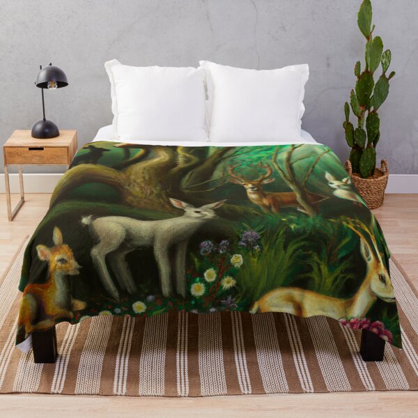 Item preview, Weirdcore Eerie Forest Painting designed and sold by soulfulprintss8.