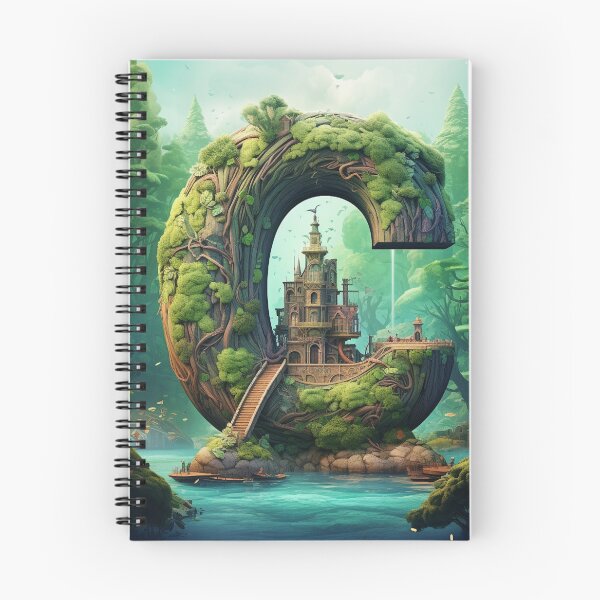 Artikelvorschau, Fantasie-Natur-Buchstabe C entworfen und verkauft von WRabbitCreation.