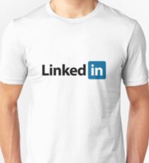 Linked In Logo Merchandise Unisex T-Shirt