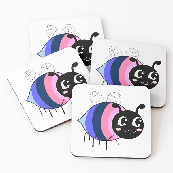 Item preview, Bee Proud Omnisexual Flag designed and sold by HarveyHandcraftsandDesigns.