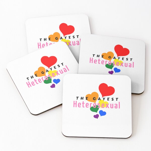 Item preview, The Gayest Heterosexual Hearts designed and sold by KATKattalestv.