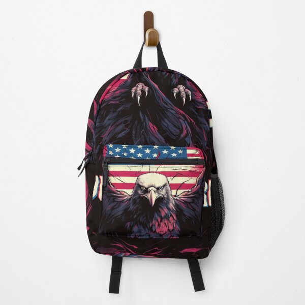 Item preview, Majestic American Eagle Flag designed and sold by Parahelio.