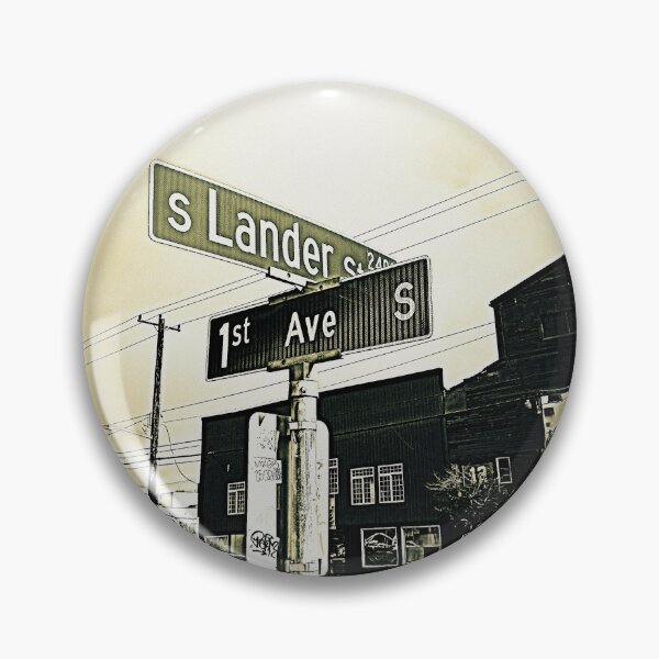 Item preview, 1st Avenue South & South Lander Street, Seattle, Washington by Mistah Wilson designed and sold by The Street Sign Store.