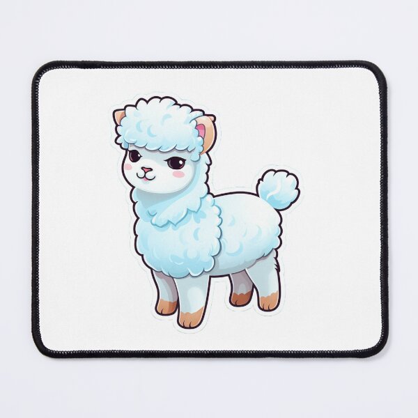 Item preview, Cute cartoon alpaca designed and sold by Stickermagician.