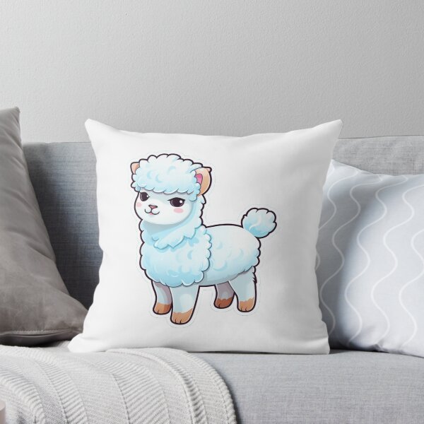 Item preview, Cute cartoon alpaca designed and sold by Stickermagician.