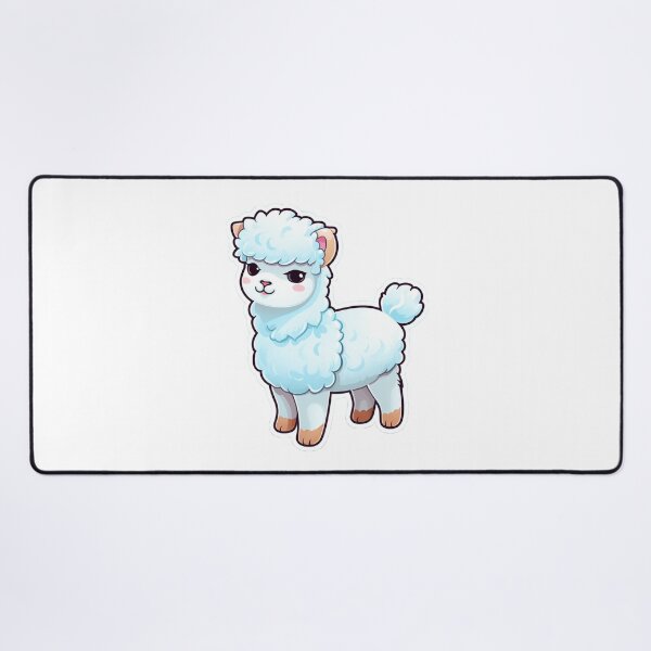 Item preview, Cute cartoon alpaca designed and sold by Stickermagician.