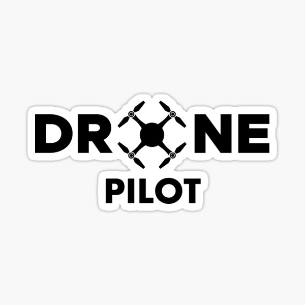 Drohne 4K HD Kamera Pilot - Zubehör Motiv fun FPV Sticker