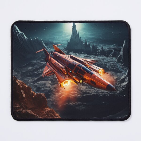 Item preview, Spaceship through the Rocky Universe designed and sold by martinhect0r.