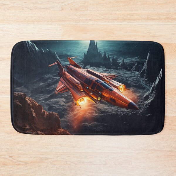 Item preview, Spaceship through the Rocky Universe designed and sold by martinhect0r.