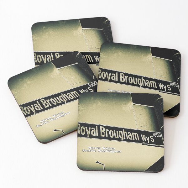 Item preview, Royal Brougham Way South, Seattle, Washington by Mistah Wilson designed and sold by The Street Sign Store.