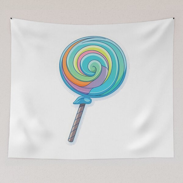 Item preview, Cute cartoon lollipop designed and sold by Stickermagician.