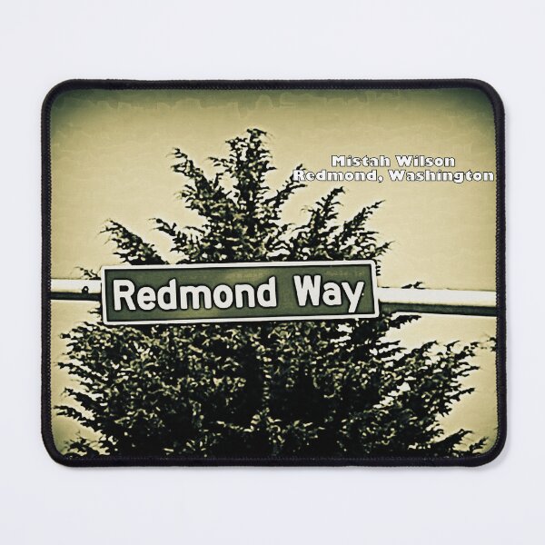 Item preview, Redmond Way, Redmond, Washington by Mistah Wilson designed and sold by The Street Sign Store.