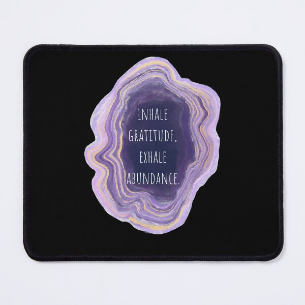 Item preview, Inhale Gratitude, Exhale Abundance designed and sold by patcci.