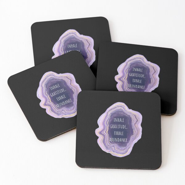 Item preview, Inhale Gratitude, Exhale Abundance designed and sold by patcci.