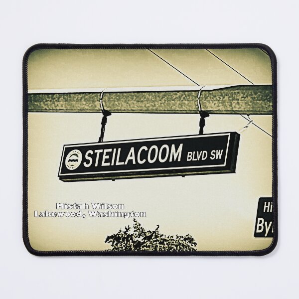 Item preview, Steilacoom Boulevard Southwest, Lakewood, Washington by Mistah Wilson designed and sold by The Street Sign Store.