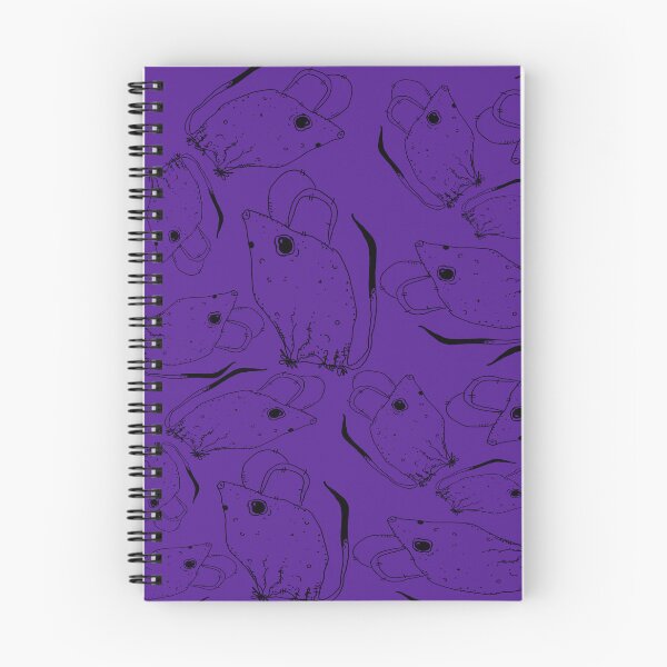 Item preview, TINY BUT MIGHTY BLACK x PLUM RODENT MOUSE  designed and sold by GIVENGRACE.ART.